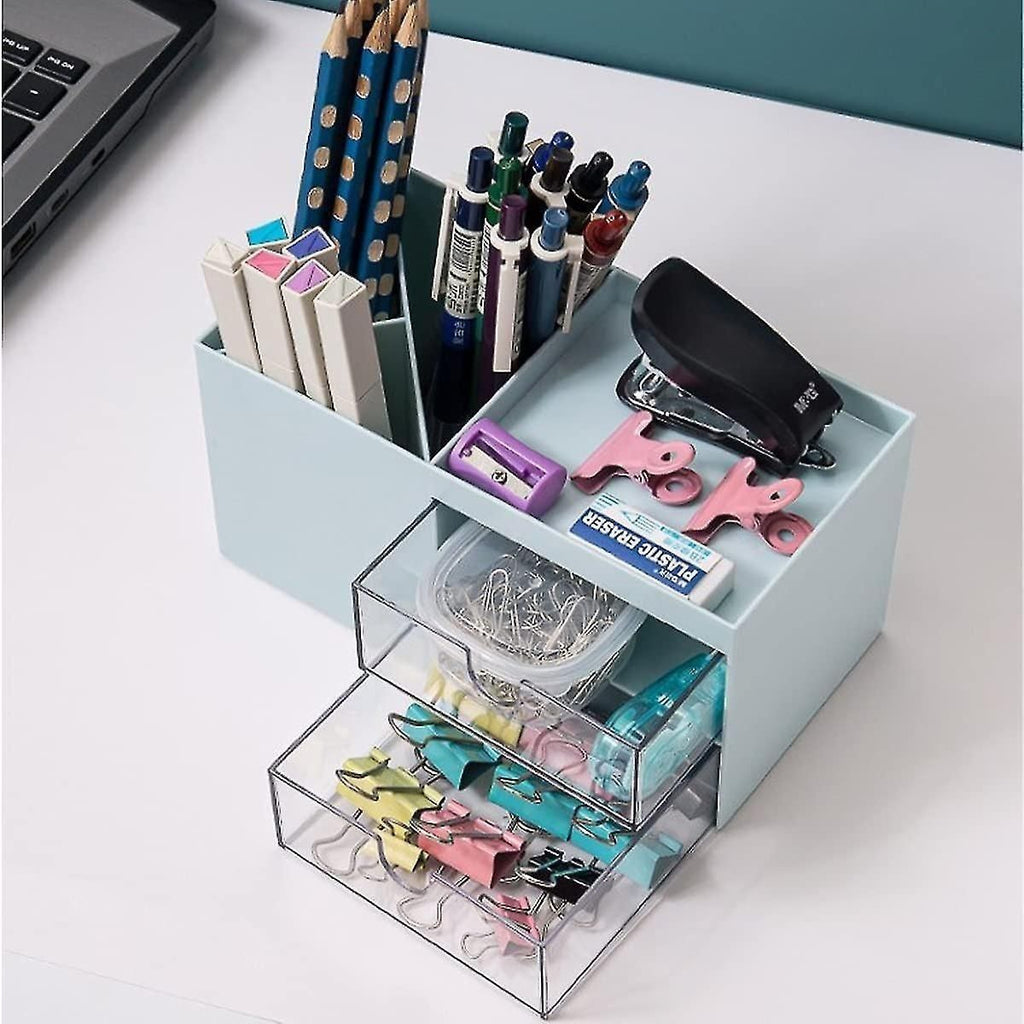 Pencil Holder Simple Multifunctional Desktop Storage Box Drawer Storage Box
